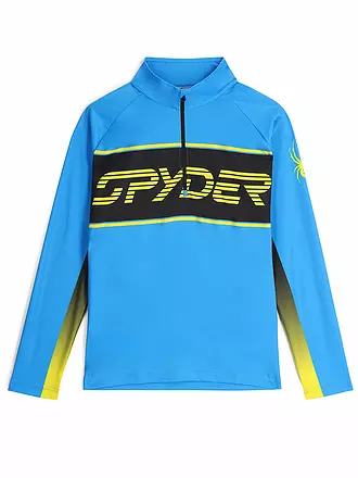 SPYDER | Zipshirt de sous-vêtement Paramount pour homme | blau